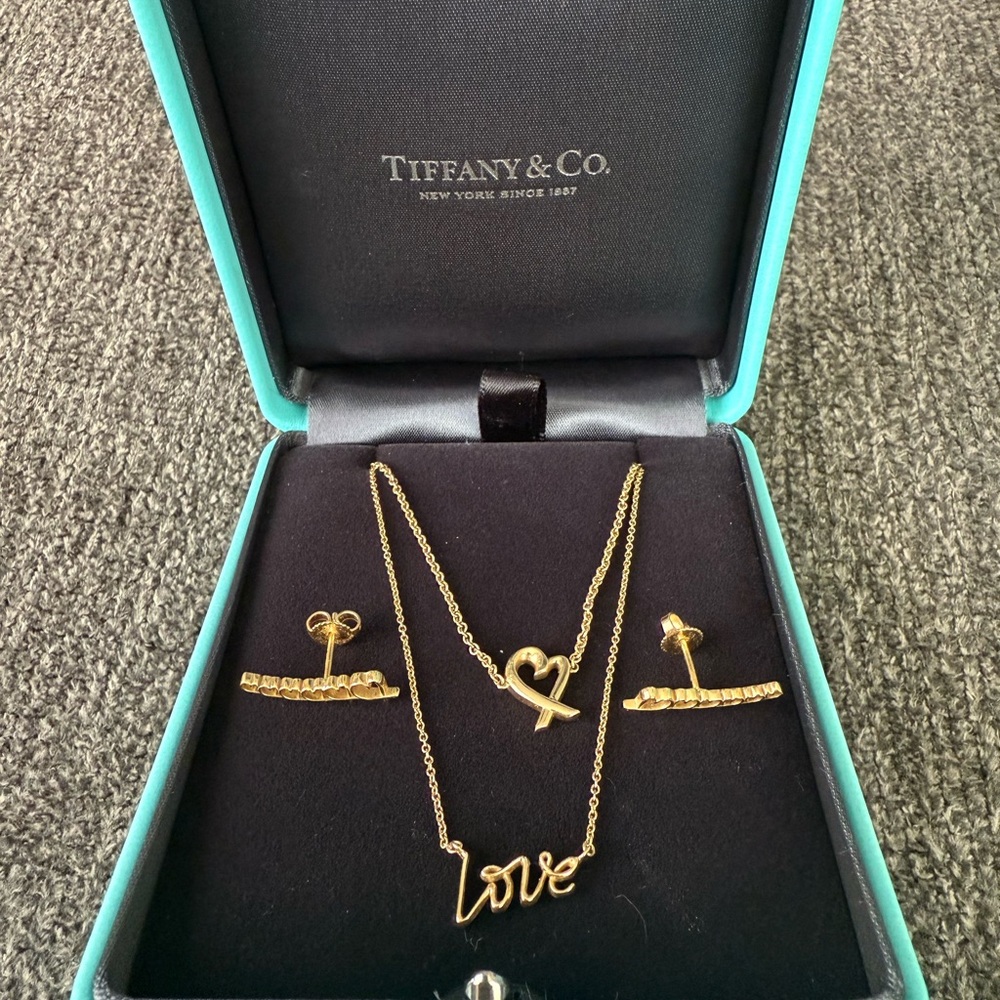 Tiffany & Co. Gold Paloma Picasso Set